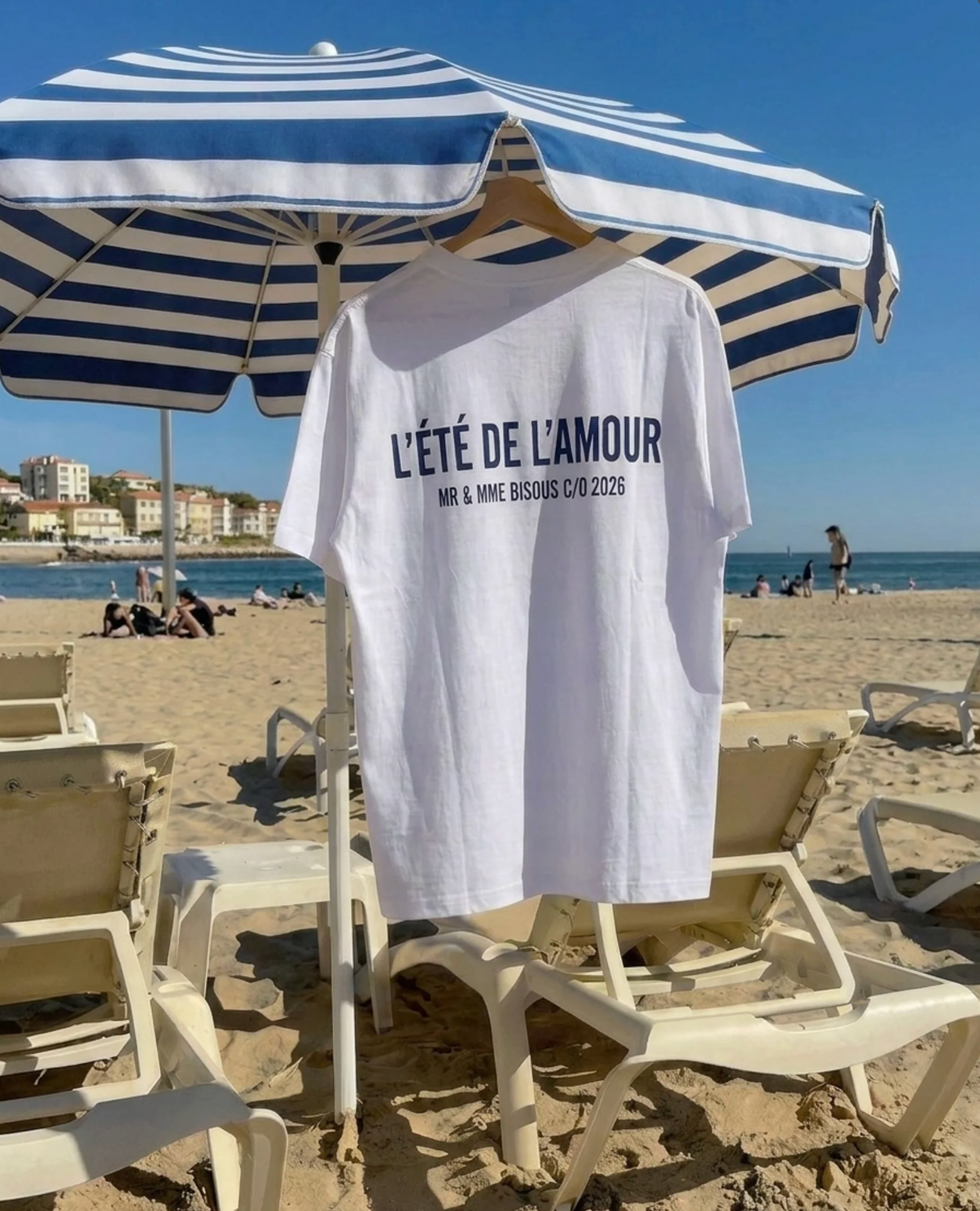 T-SHIRT L'ÉTÉ DE L'AMOUR