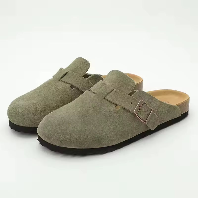 Closed-toe sandals - for summer