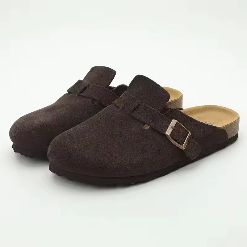 Closed-toe sandals - for summer