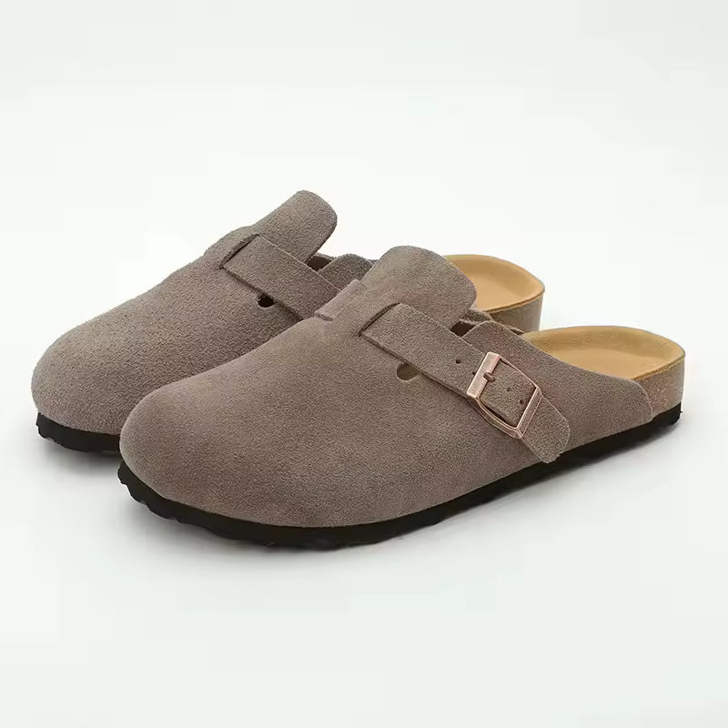 Closed-toe sandals - for summer