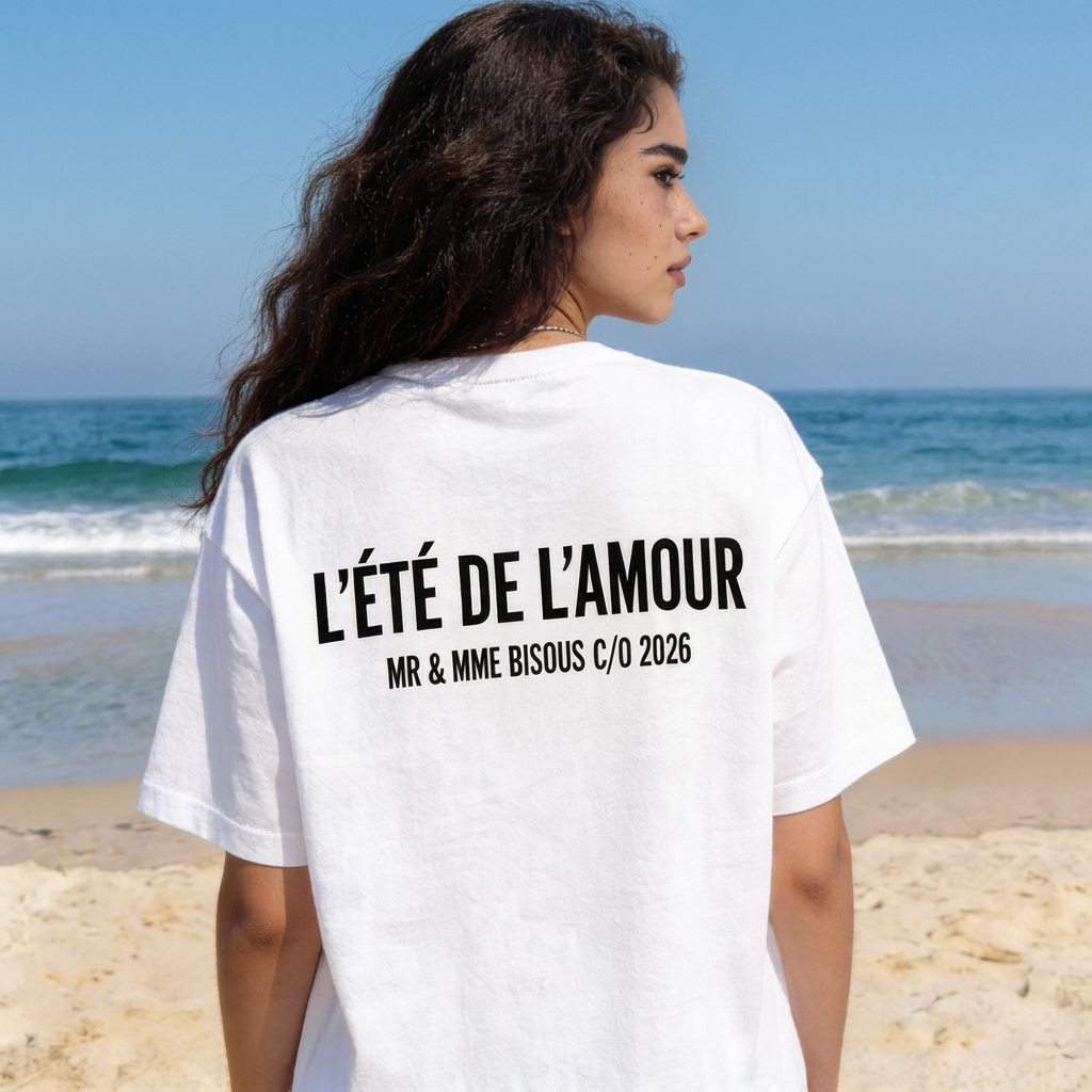 T-SHIRT L'ÉTÉ DE L'AMOUR