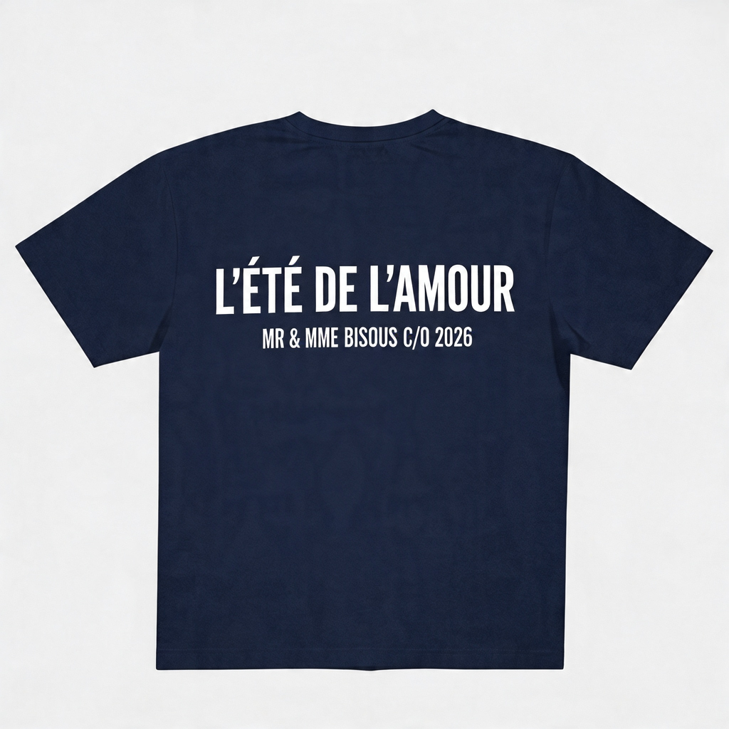 T-SHIRT L'ÉTÉ DE L'AMOUR