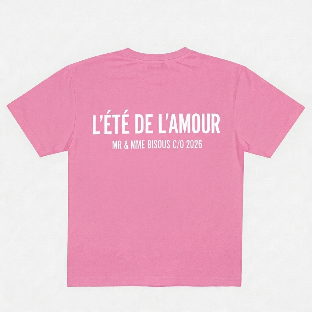 T-SHIRT L'ÉTÉ DE L'AMOUR