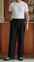 TAILORED BLACK PANT MR BISOUS