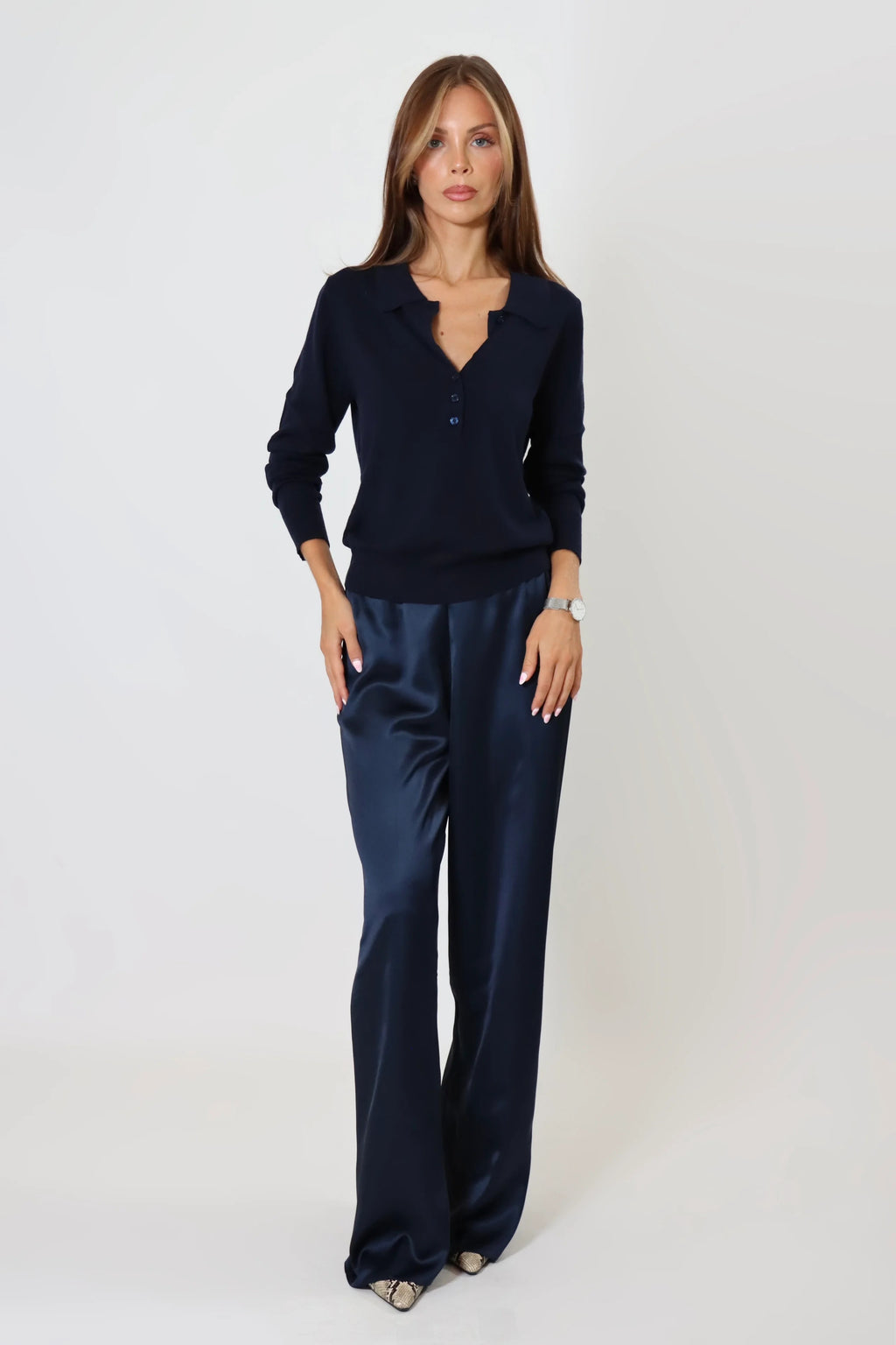 MME BISOUS - SATIN PANT