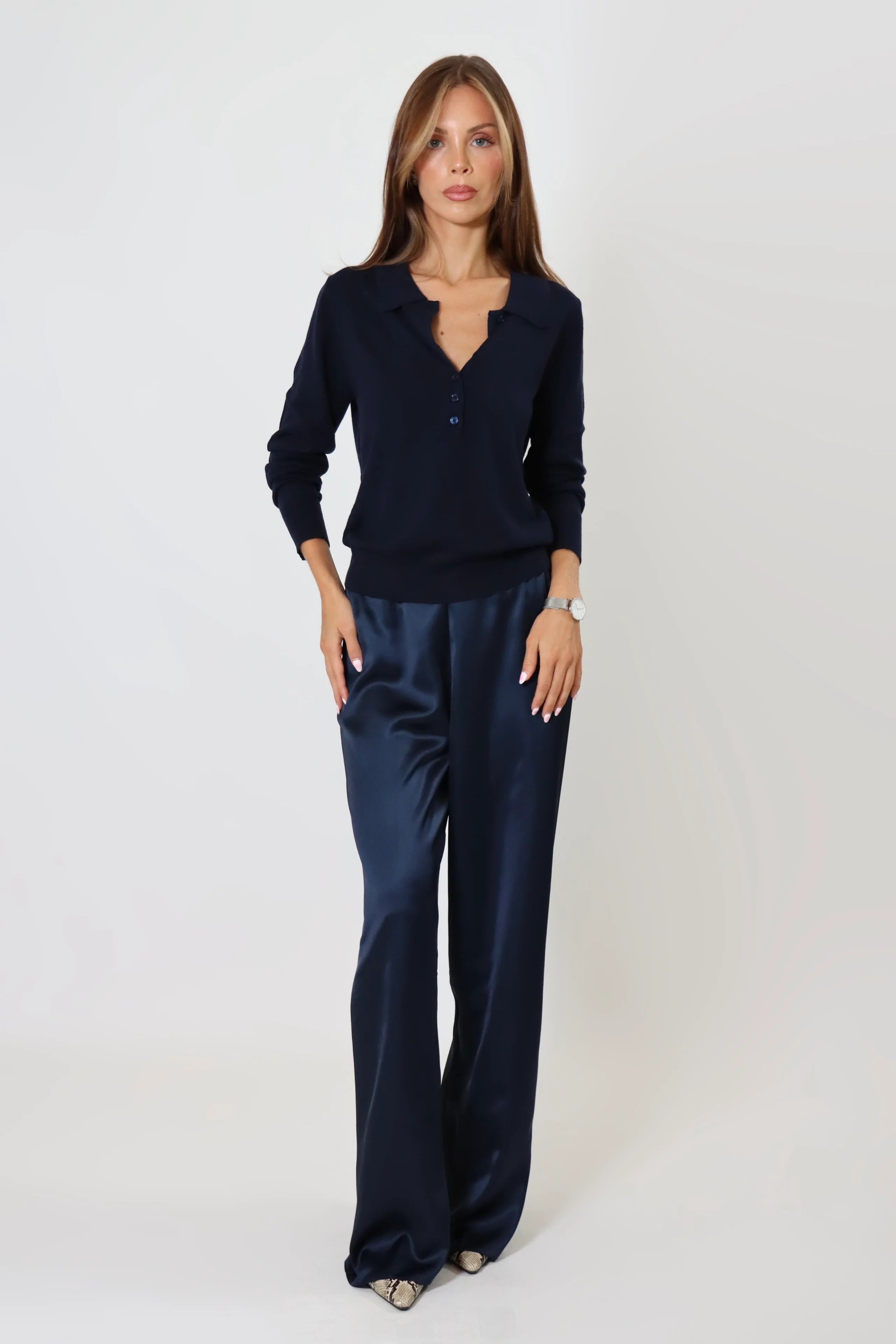 MME BISOUS - SATIN PANT