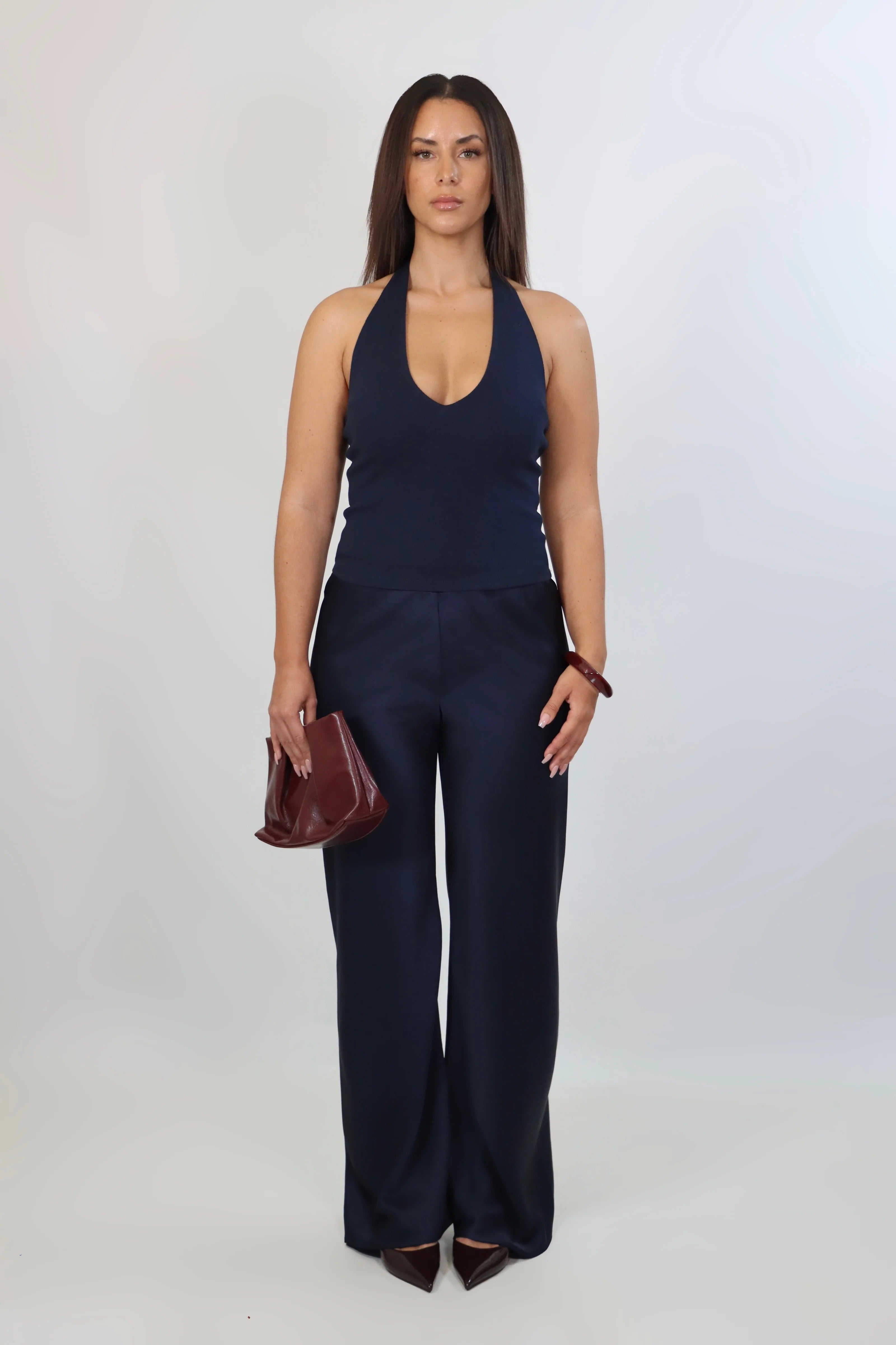 MME BISOUS - SATIN PANT