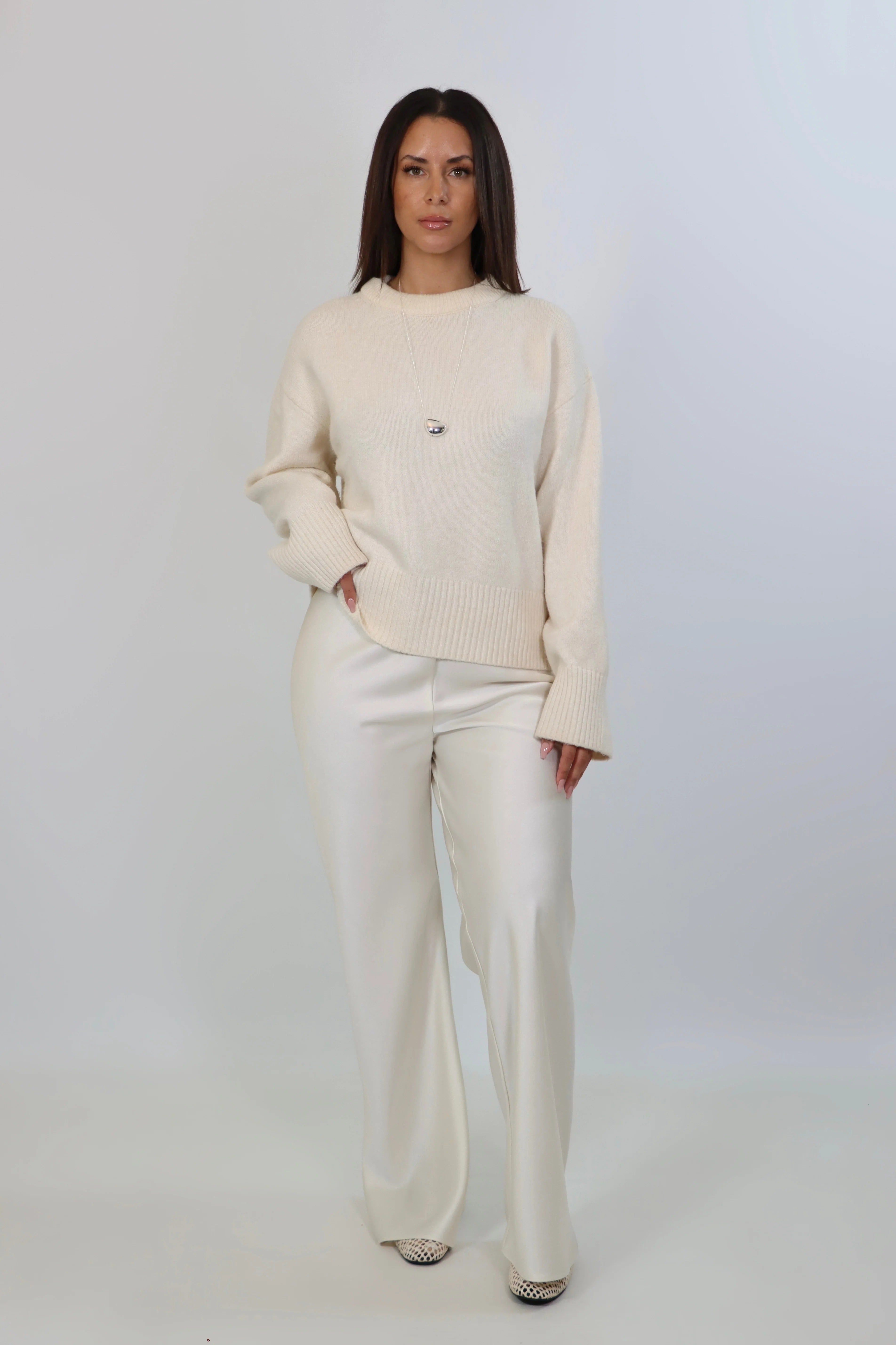 MME BISOUS - SATIN PANT