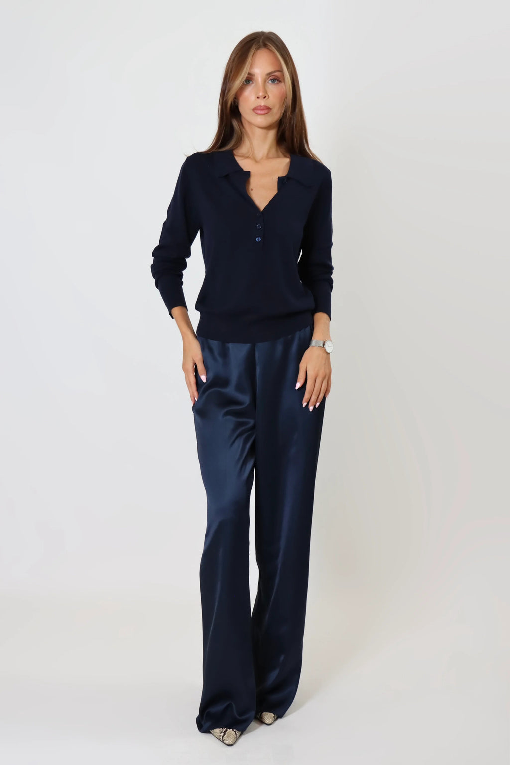 MME BISOUS - SATIN PANT