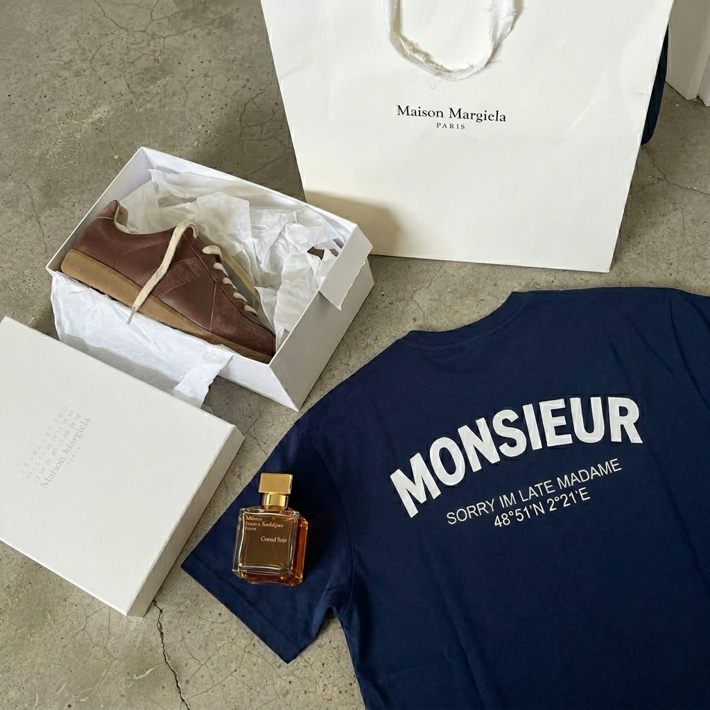 MONSIEUR - SORRY IM LATE MADAME